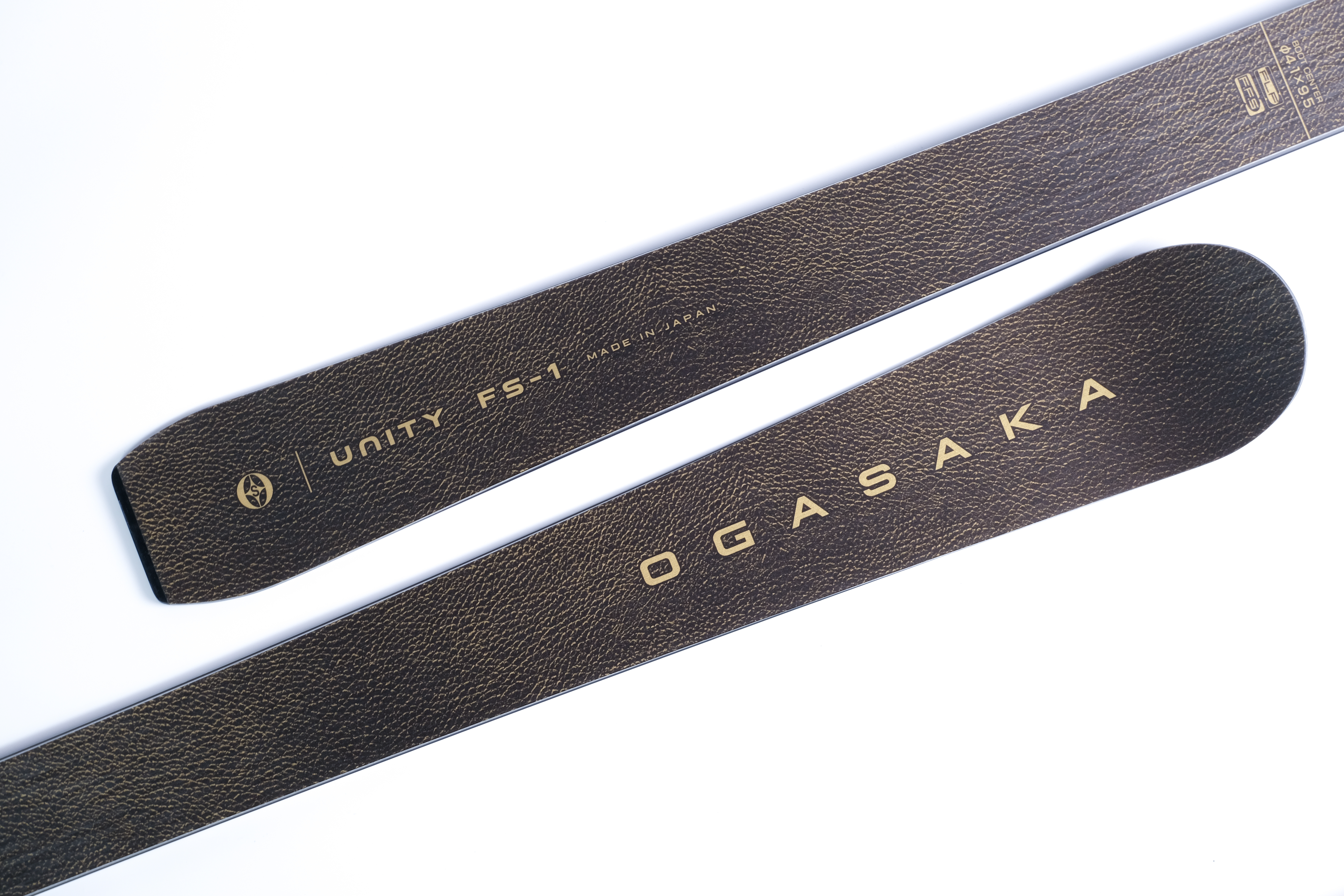【シーズンレンタルプラン・3ヶ月】 OGASAKA SKI 《U-FS1/GD 165cm》 オールシチュエーションモデル ビンディング付き 24-25